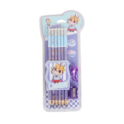 Pencil 12 Pcs - Labubu - Purple